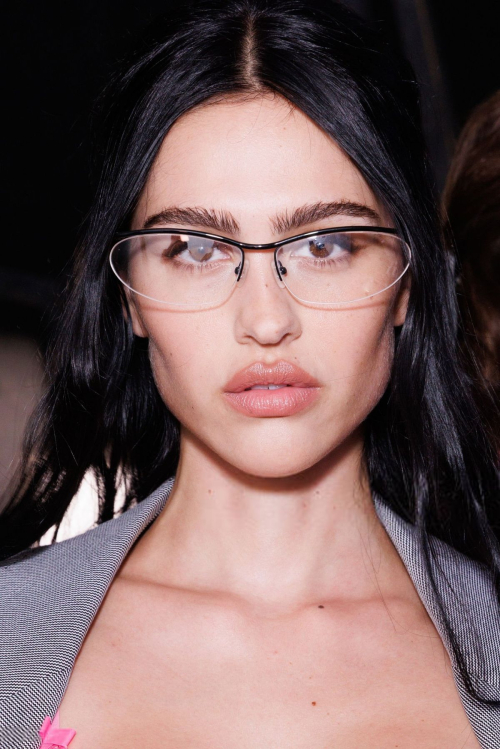 Amelia Hamlin at The Attico Show Milan Womenswear Spring/Summer 2026 Fashion Week, September 2025 3