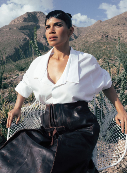 America Ferrera for Vogue Mexico, October 2025 3