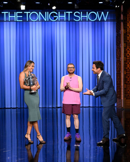 Aryna Sabalenka at Tonight Show Starring Jimmy Fallon, Sep 2025 2