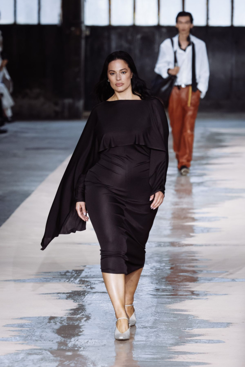 Ashley Graham at Boss runway show Milan Fashion Week, September 2025 1