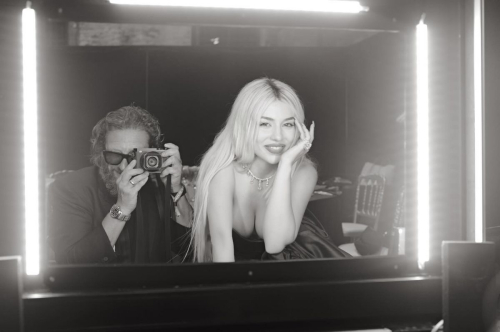 Ava Max black and white photoshoot, September 2025 2