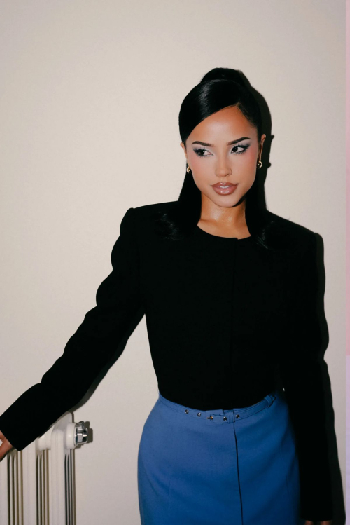 Becky G Carolina Herrera Fashion Show Photo Diary, September 2025 1