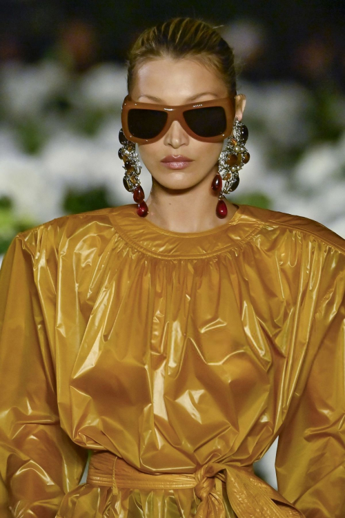 Bella Hadid Walks Runway at Saint Laurent Show Paris Fashion Week, September 2025 4
