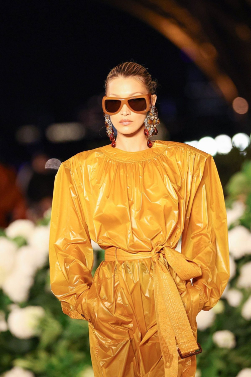 Bella Hadid Walks Runway at Saint Laurent Show Paris Fashion Week, September 2025 8