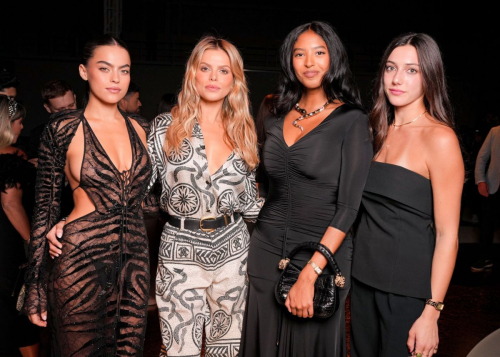 Brooks Nader at Roberto Cavalli show Milan, September 2025 2