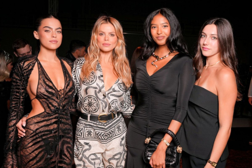Brooks Nader at Roberto Cavalli show Milan, September 2025 3
