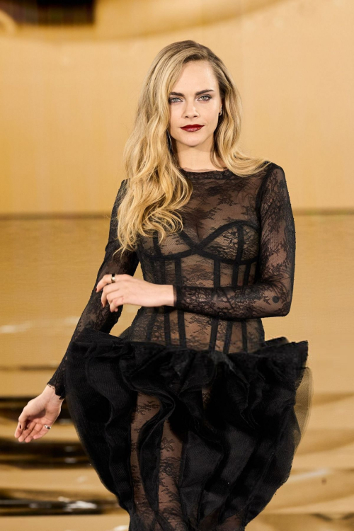 Cara Delevingne Leaves Louis Vuitton Private Party Caviar Kaspia Paris, September 2025