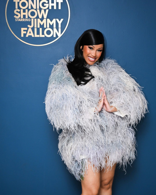 Cardi B at Tonight Show Starring Jimmy Fallon, September 2025 3