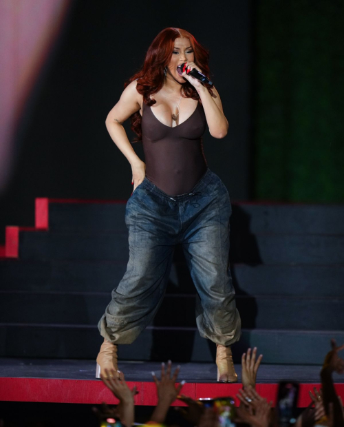 Cardi B Performs at Global Citizen Festival Central Park, September 2025
