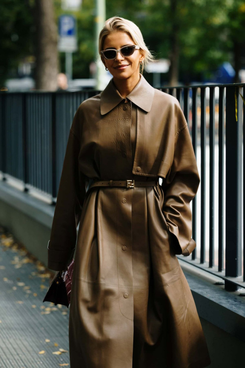 Caroline Daur at Fendi fashion show Milan, September 2025