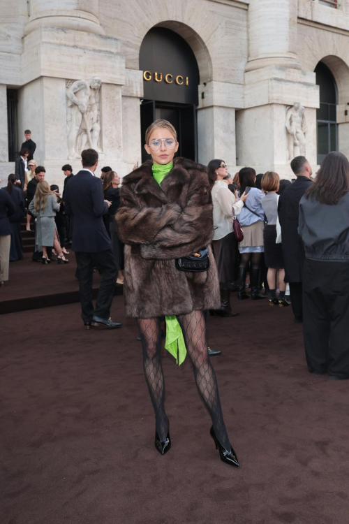 Caroline Daur at Gucci SS26 show Milan, September 2025 1
