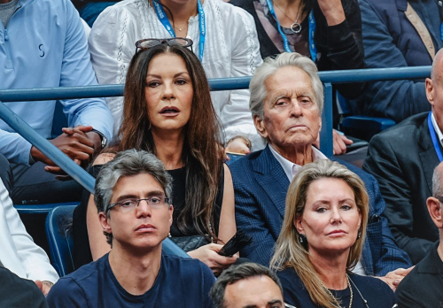 Catherine Zeta-Jones at US Open Men’s Final NY, Sep 2025