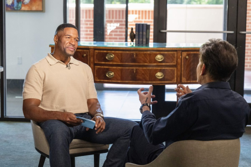 Charlie Sheen on Good Morning America, September 2025 3