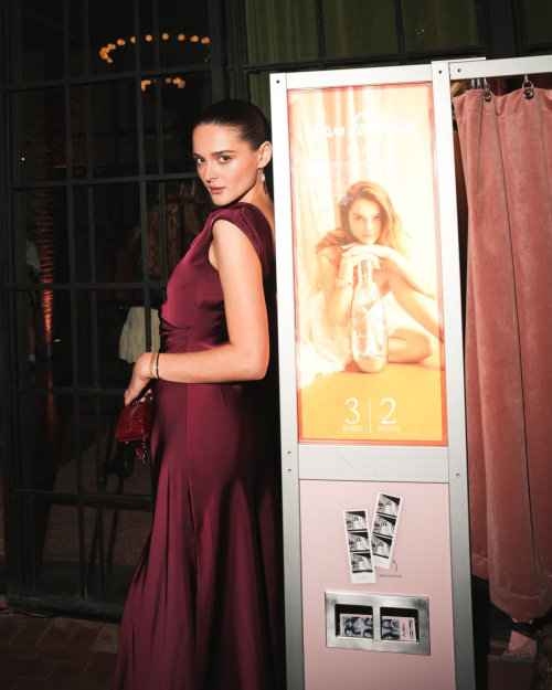 Charlotte Lawrence at Sam Edelman fragrance launch NYC, September 2025 2