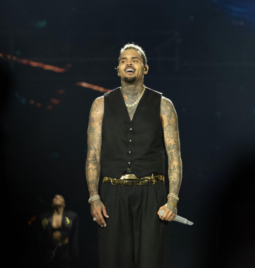 Chris Brown live at Truist Park Atlanta, August 2025 3