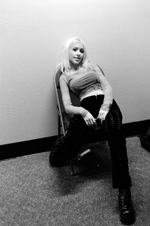 Christina Aguilera black & white photoshoot, 2001 22