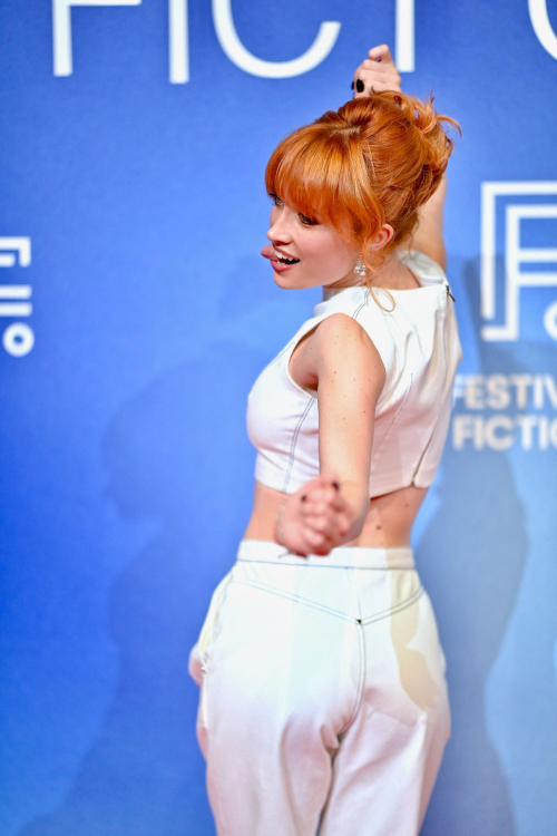 Claire Romain at Montmartre premiere La Rochelle Festival, September 2025 1