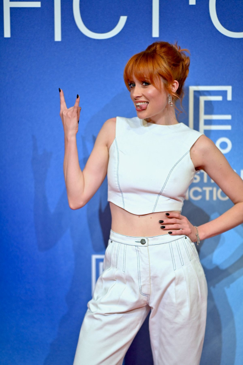 Claire Romain at Montmartre premiere La Rochelle Festival, September 2025 6