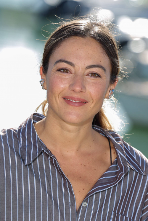 Constance Labbe at Desenchantees photocall La Rochelle Festival, September 2025 5