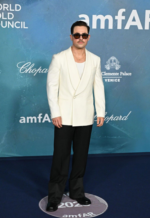 Dacre Montgomery at amfAR Gala Venezia, August 2025 3