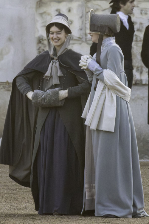 Daisy Edgar-Jones on Set of Sense and Sensibility London, September 2025 1