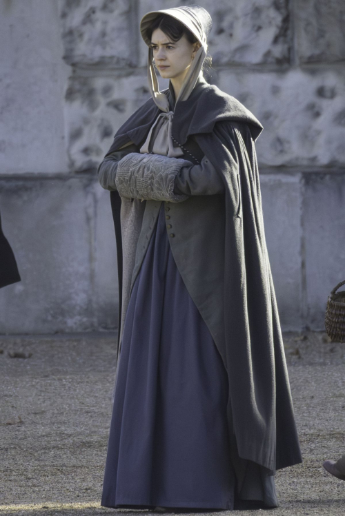 Daisy Edgar-Jones on Set of Sense and Sensibility London, September 2025 4