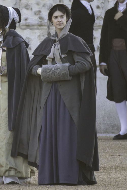 Daisy Edgar-Jones on Set of Sense and Sensibility London, September 2025 5