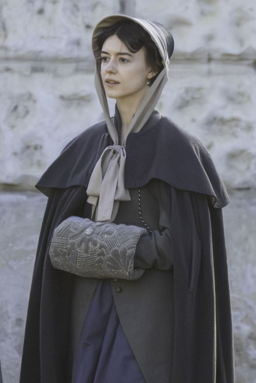 Daisy Edgar-Jones on Set of Sense and Sensibility London, September 2025 6