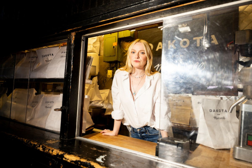 Dakota Fanning at Madewell Collaboration Launch NY, Sep 2025 1