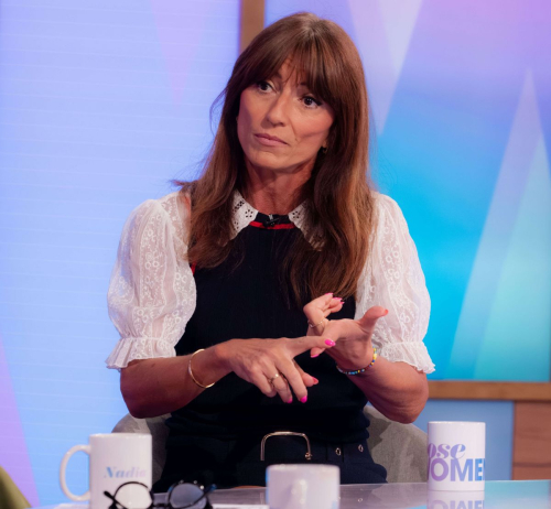 Davina McCall at Loose Women TV Show London 1