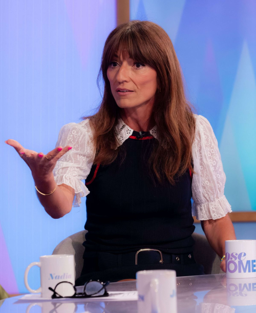 Davina McCall at Loose Women TV Show London 2