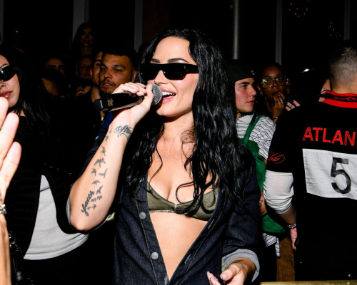 Demi Lovato at Paper Magazine x NYFW Party, September 2025 10