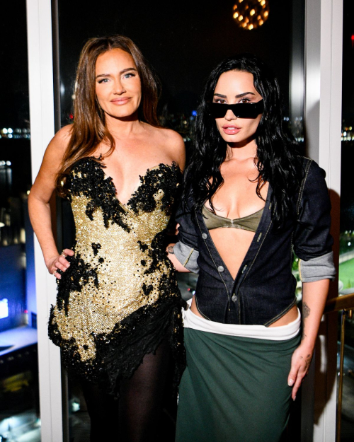 Demi Lovato at Paper Magazine x NYFW Party, September 2025 12