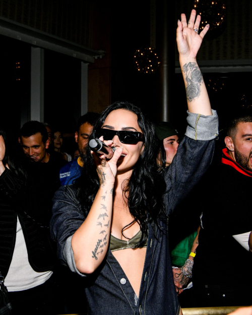 Demi Lovato at Paper Magazine x NYFW Party, September 2025 8