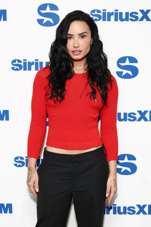 Demi Lovato at SiriusXM Studios, New York City, September 2025 5