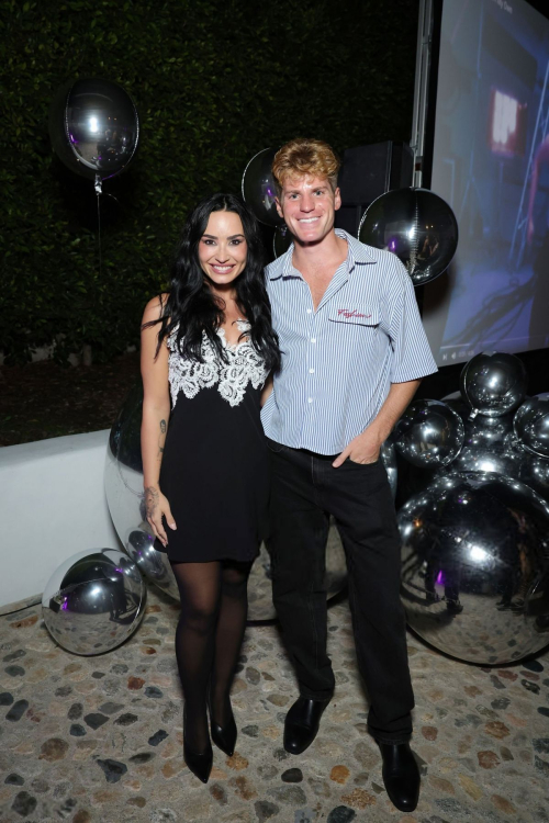 Demi Lovato music video party LA, September 2025 6