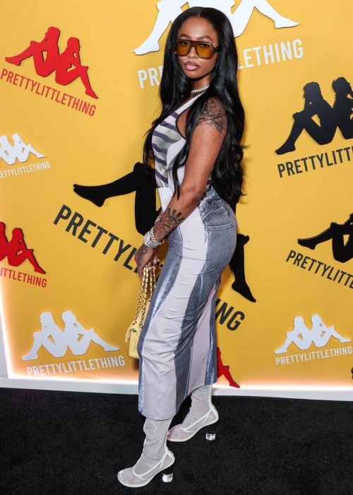 Dess Dior at PrettyLittleThing x Kappa launch Hollywood, May 2025 3