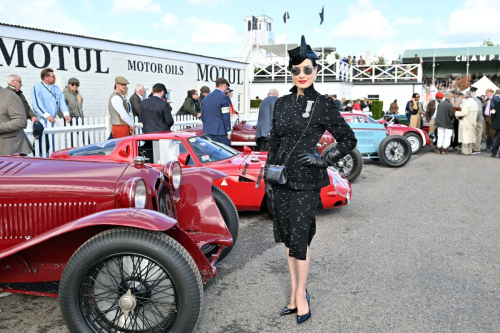 Dita Von Teese at Goodwood Revival Motor Circuit, September 2025 1