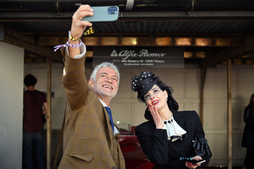 Dita Von Teese at Goodwood Revival Motor Circuit, September 2025 2