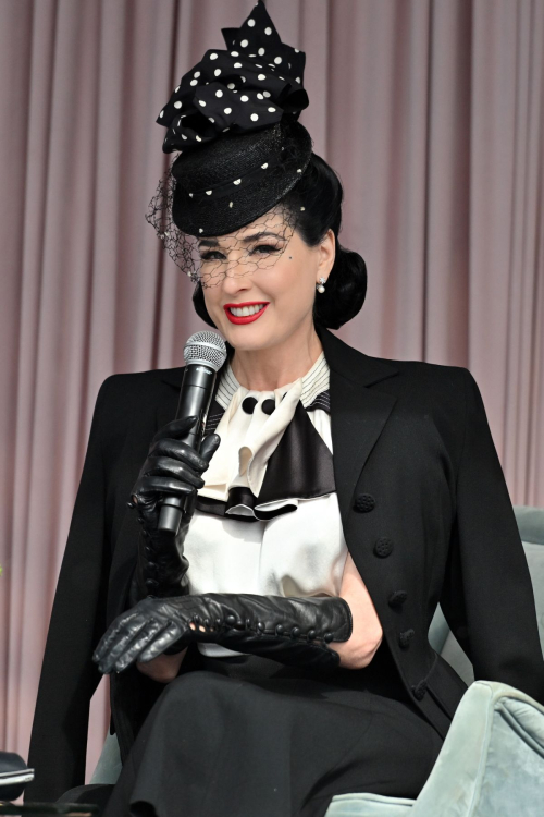 Dita Von Teese at Goodwood Revival Motor Circuit, September 2025 4