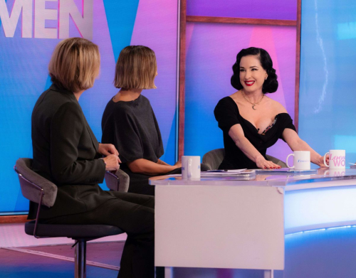 Dita Von Teese at Loose Women Show London, September 2025 4
