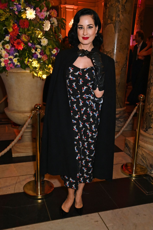 Dita Von Teese at Marie Antoinette Style VIP Private View, London, September 2025 4