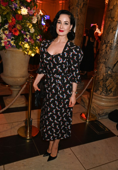 Dita Von Teese at Marie Antoinette Style VIP Private View, London, September 2025 6