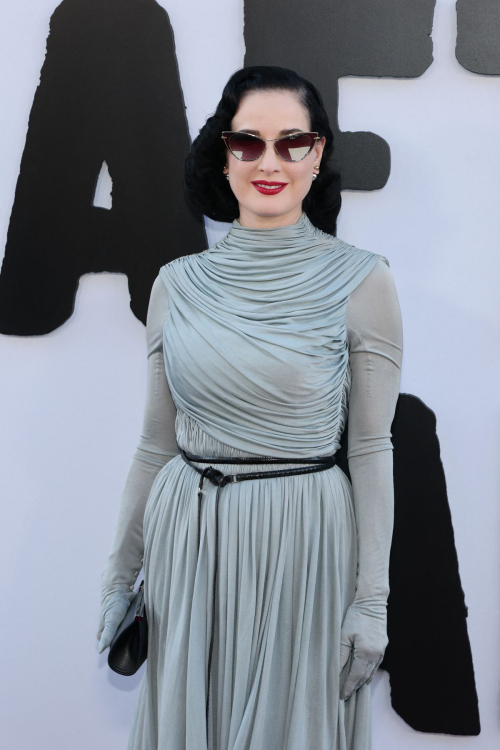 Dita Von Teese at One Battle After Another Premiere LA, Sep 2025 2