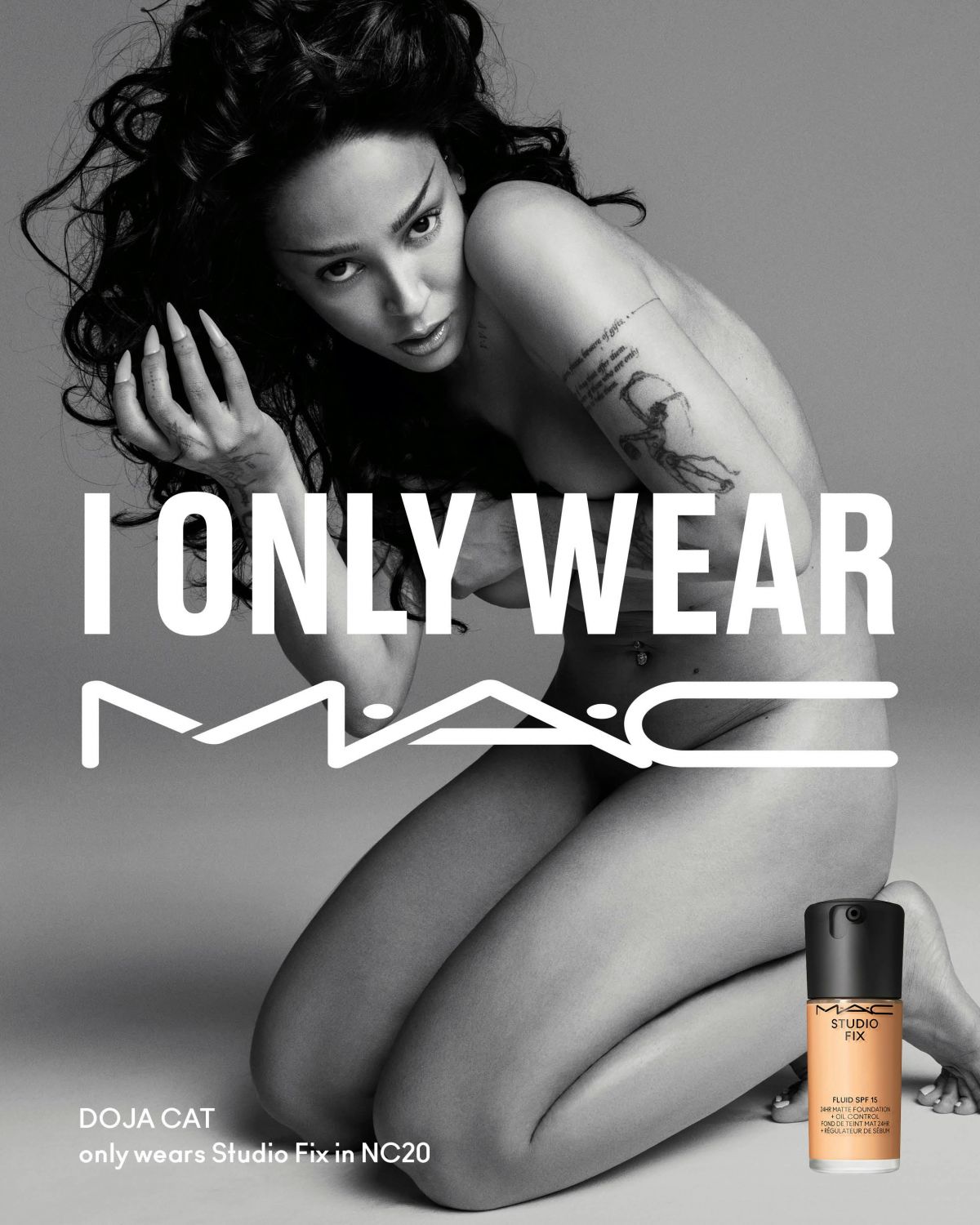 Doja Cat for Mac Cosmetics Campaign, September 2025