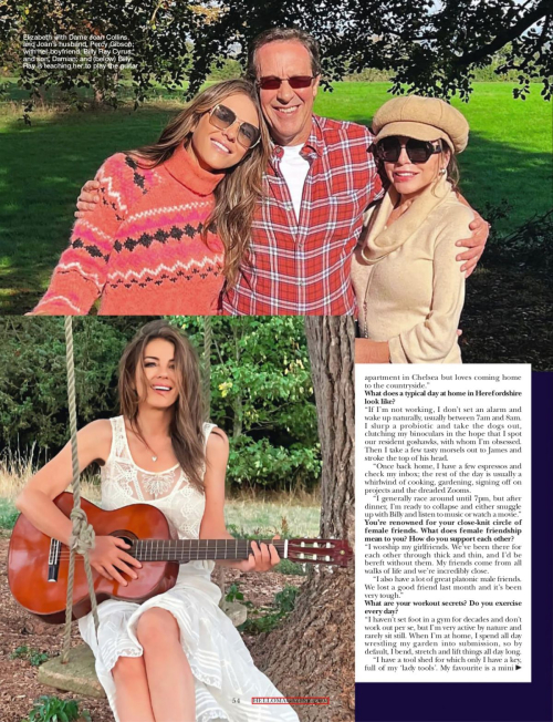 Elizabeth Hurley in Hello Magazine, September 2025 4