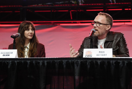 Elizabeth Olsen at WandaVision Avengers Cast Panel Los Angeles Comic-Con, September 2025 5