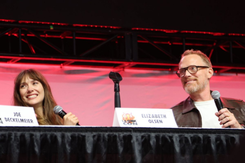 Elizabeth Olsen at WandaVision Avengers Cast Panel Los Angeles Comic-Con, September 2025 6