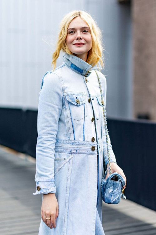 Elle Fanning Arrives at Coach Show NYFW, September 2025 6