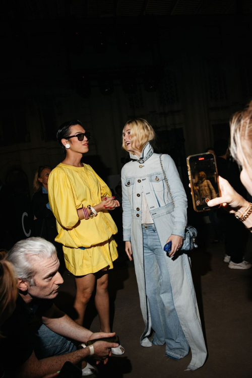 Elle Fanning at Coach Fashion Show NYFW 5